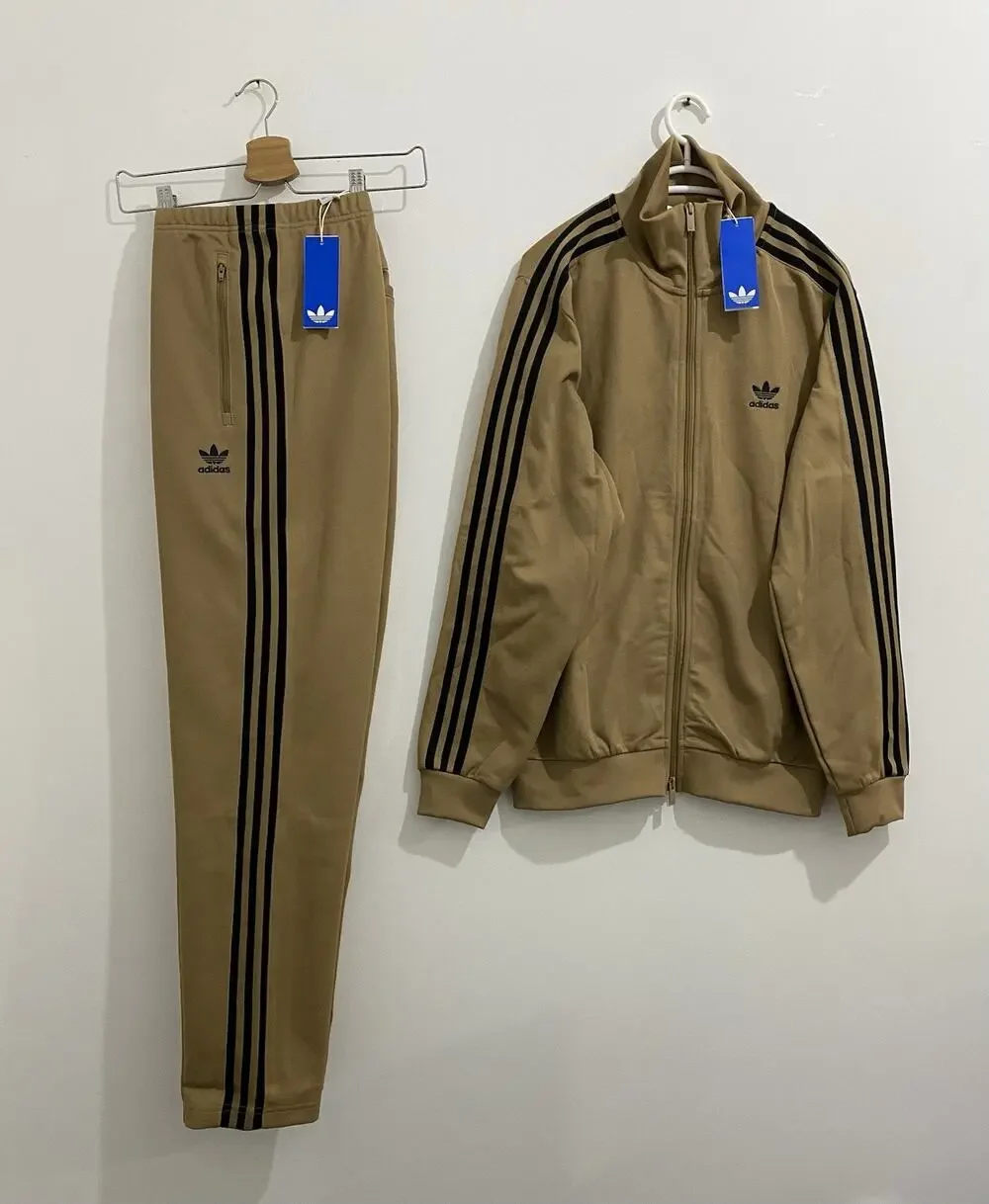 Adidas Originals Classics Heritage Beckenbauer Tracksuit Cardboard Black Size XL